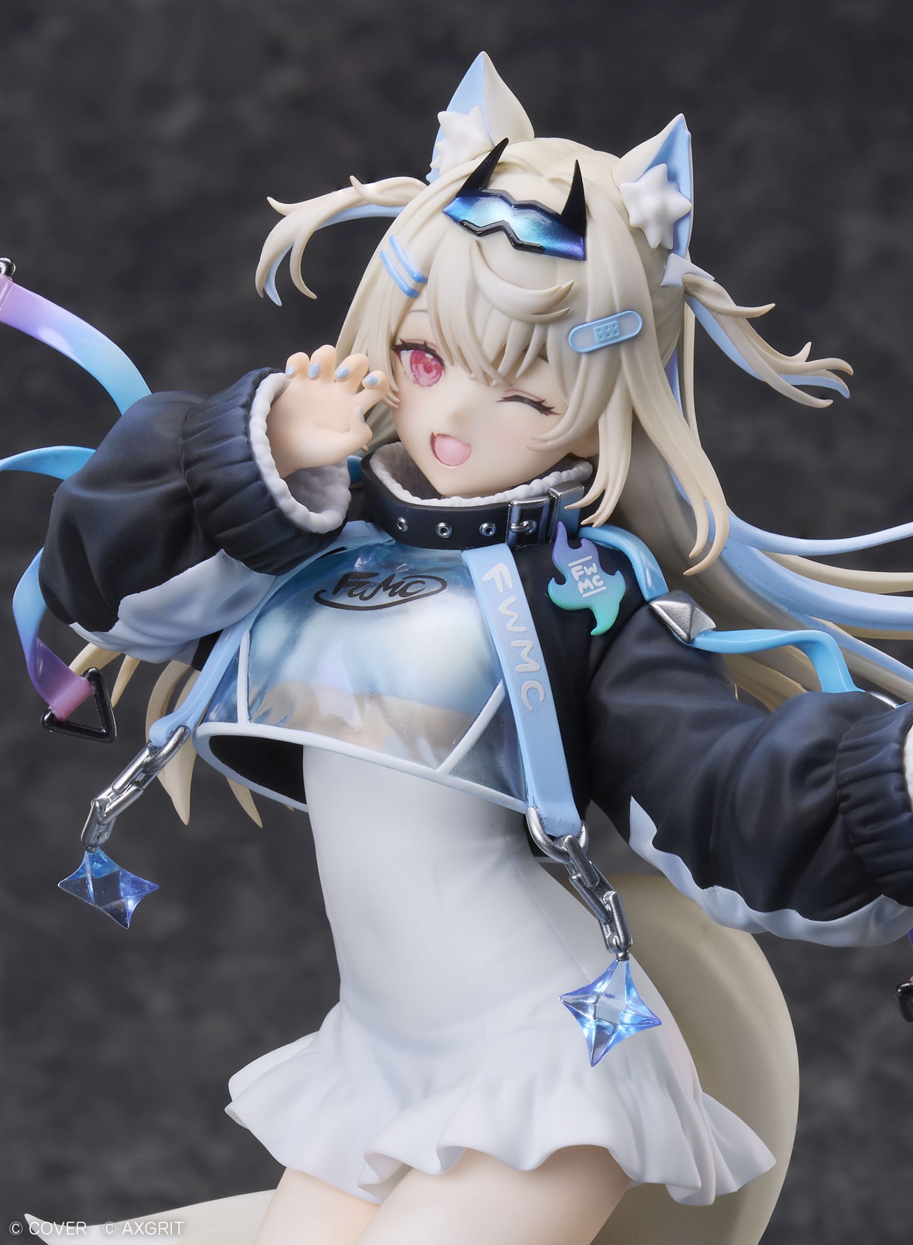 Hololive English -Advent- Fuwawa Abyssgard 1/7 Statue (GK)-Design COCO Pre-sale