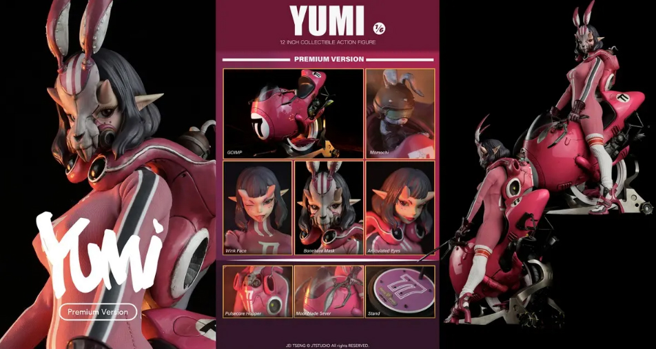 Twin Sisters Yumi & Yuki (Licensed)1/6 Scale Statue(GK) -JT STUDIO 