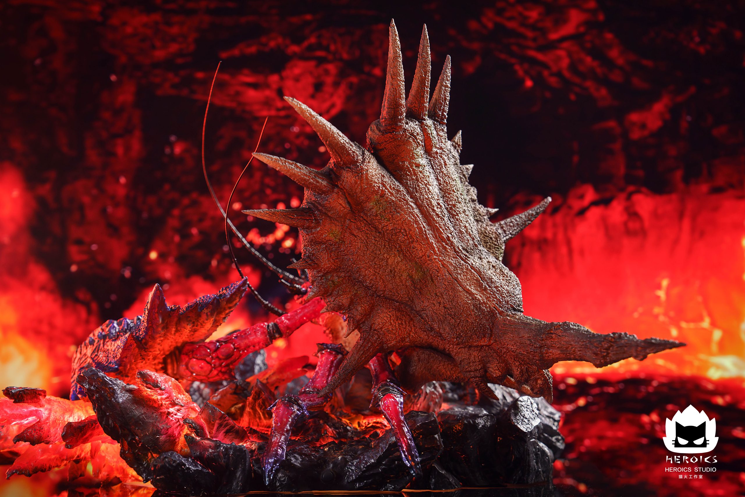 Monster Hunter Daimyo Hermitaur Statue(GK)  -Wonder Studio