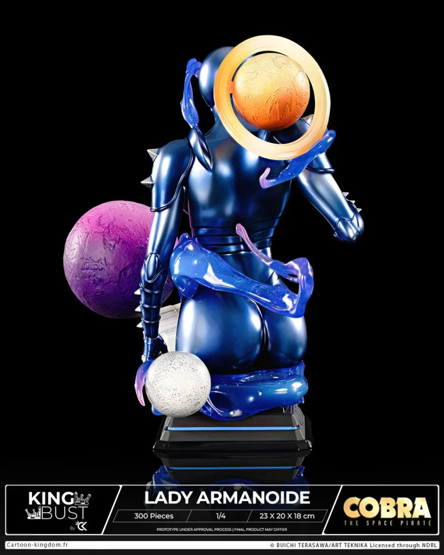 Cartoon Kingdom Studio - The space pirate Cobra Lady Armanoide Bust Licensed 1/6 Statue
