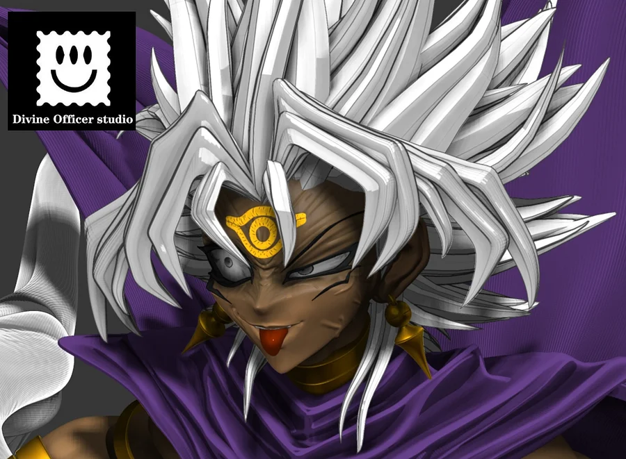 Yu-Gi-Oh The Three Phantom Gods Series #1 Fusion Marik Ishtar & The Winged -Dragon of Ra Statue(GK)-Divine Officer Studio -KWII-GK