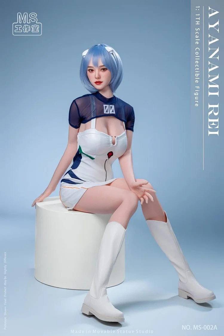 Neon Genesis Evangelion Realistic Anime 01 Rei Ayanami Fan Version MS-002A 1:1 Scale Life-Size Model, Statue GK, Pre-sale-KWII-GK