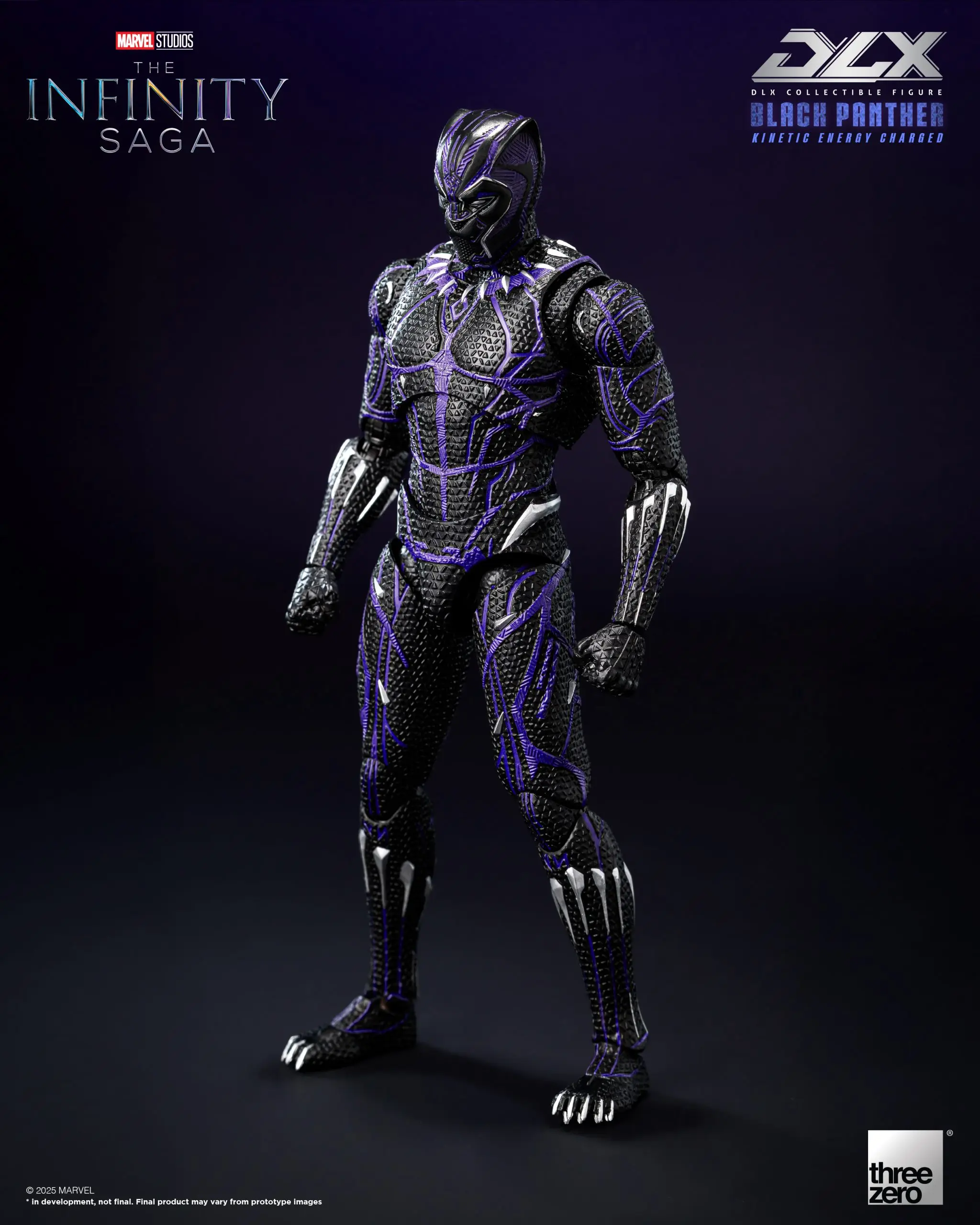 Threezero - Marvel Studios: The Infinity Saga DLX Black Panther (Kinetic Energy Charged) 3Z08210C0 (Licensed)Statue(GK)(Adult 18+) 