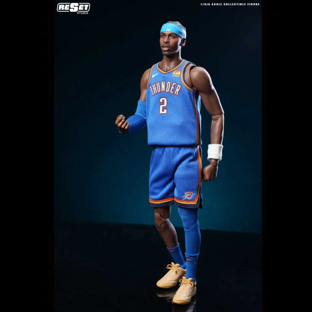 Reset Studio - NBA Oklahoma City Thunder's Alexander 1/6th Scale Collectible Action Figure Set