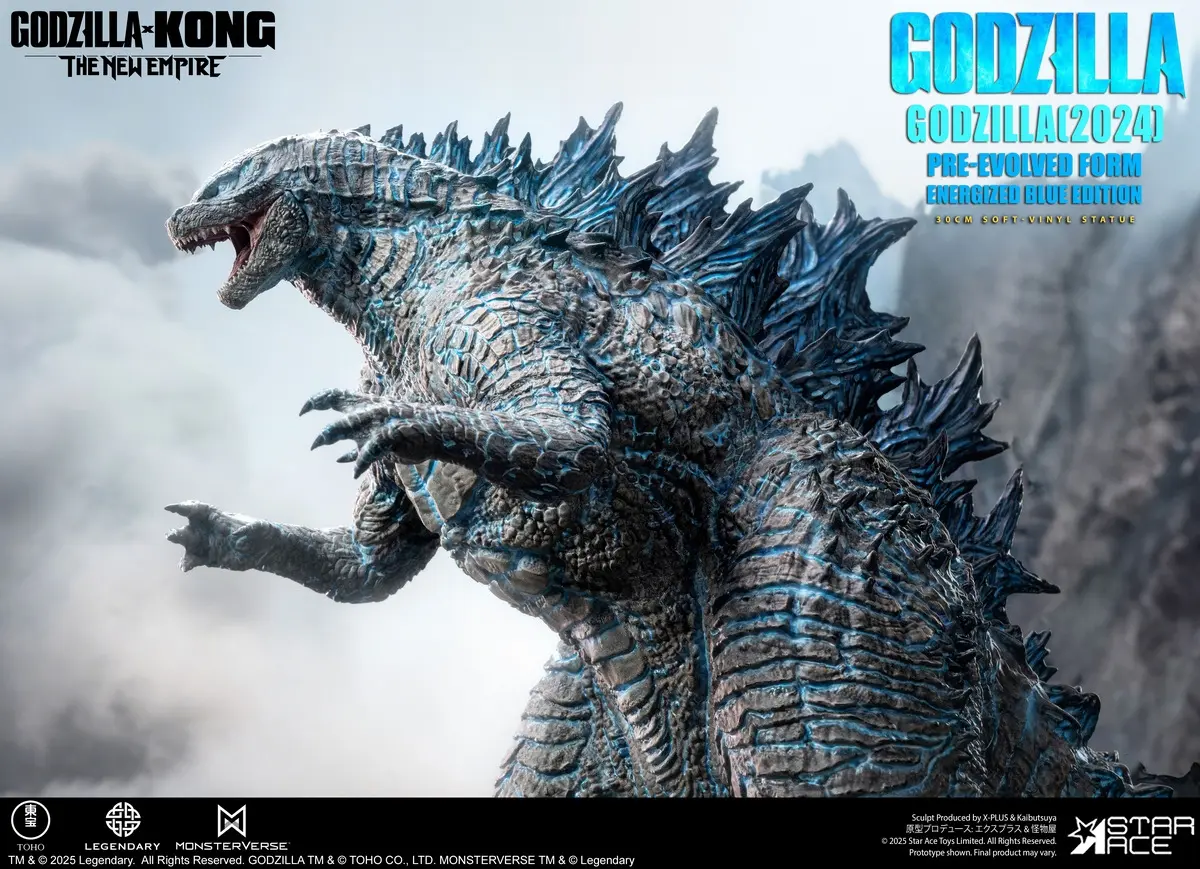 Star Ace Toys - Godzilla 2024 Pre-Evolved Form Energized Blue Edition SA6068 (Licensed)Statue(GK) 