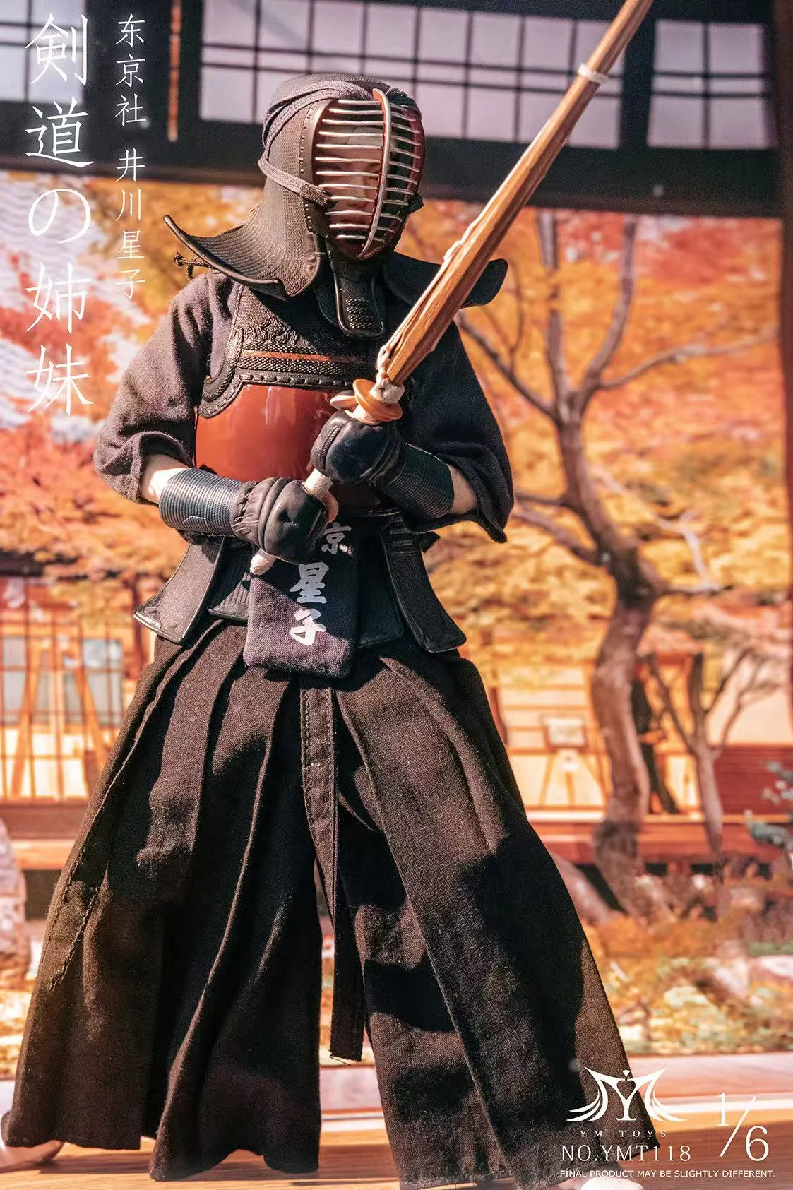 YMTOYS Studio - Kendo Girl Ikawa Hoshiko & Tama Tsuru 1/16 Action Figure