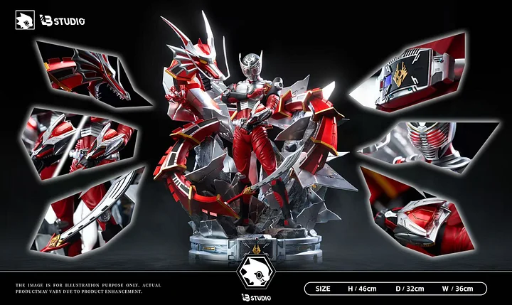 LB Studio - Reignited Kamen Rider Ryuki Kamen Rider Statue 