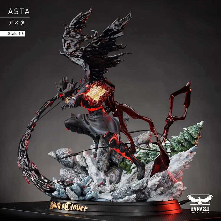 Black Clover Asta with LED  1/6 scale statue (GK) Figure-Karasu Collectibles Studio Pre-sale