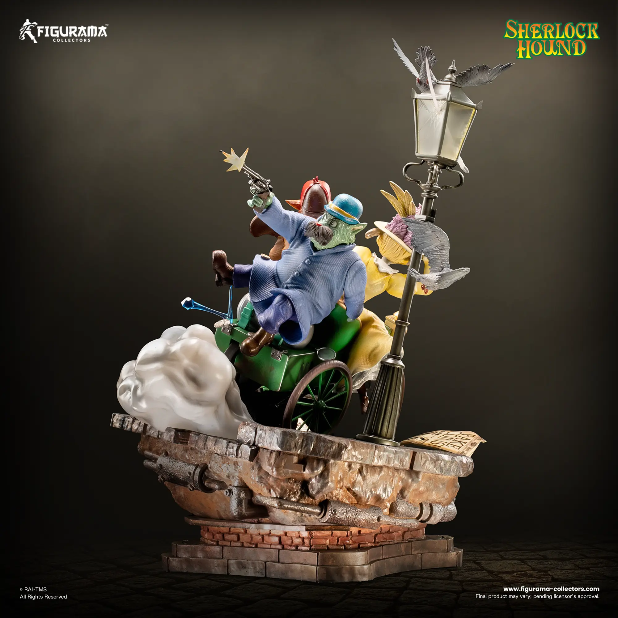 Figurama Collectors - Sherlock Hound: Sherlock Watson and Mrs. Hudson Elite Diorama  (Licensed)Statue(GK) 