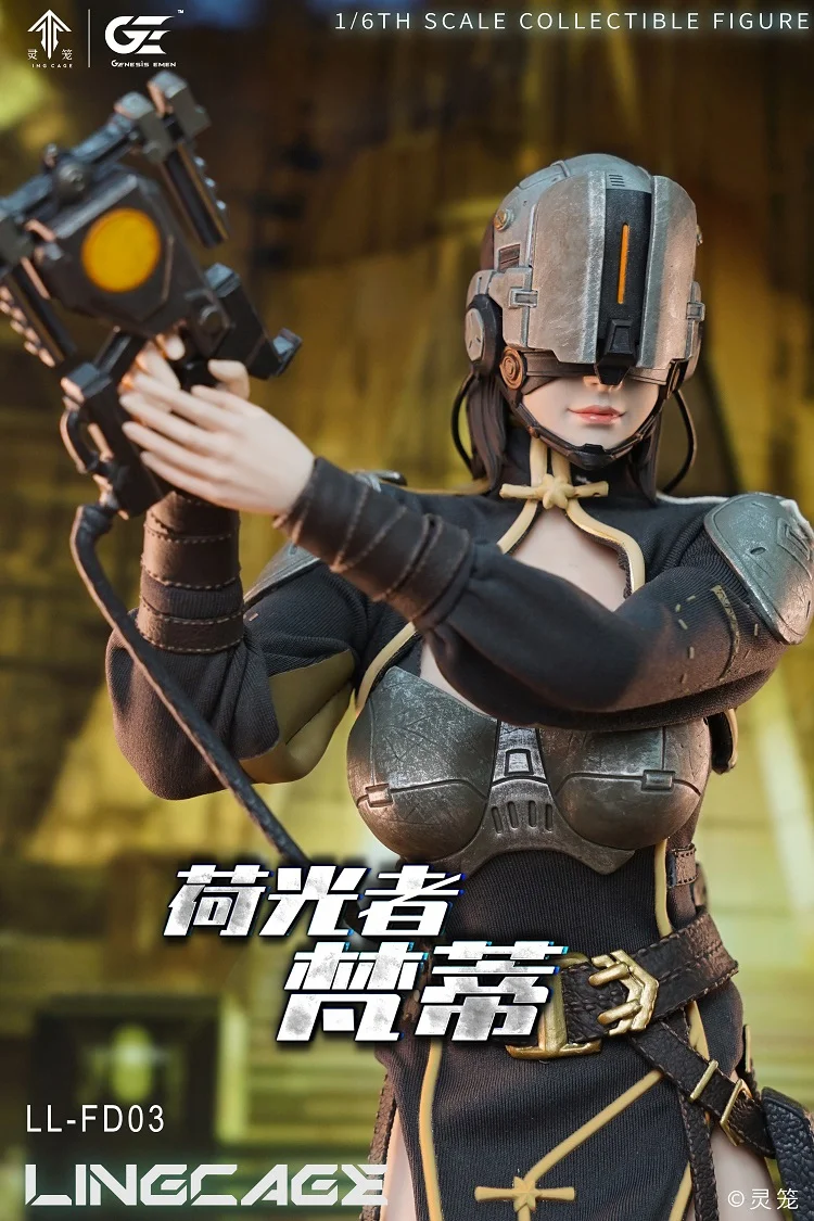  Ling Cage Lightbearer Fanti LL-FD03  1/6 Action Figure (Licensed)-Genesis Emen Studio