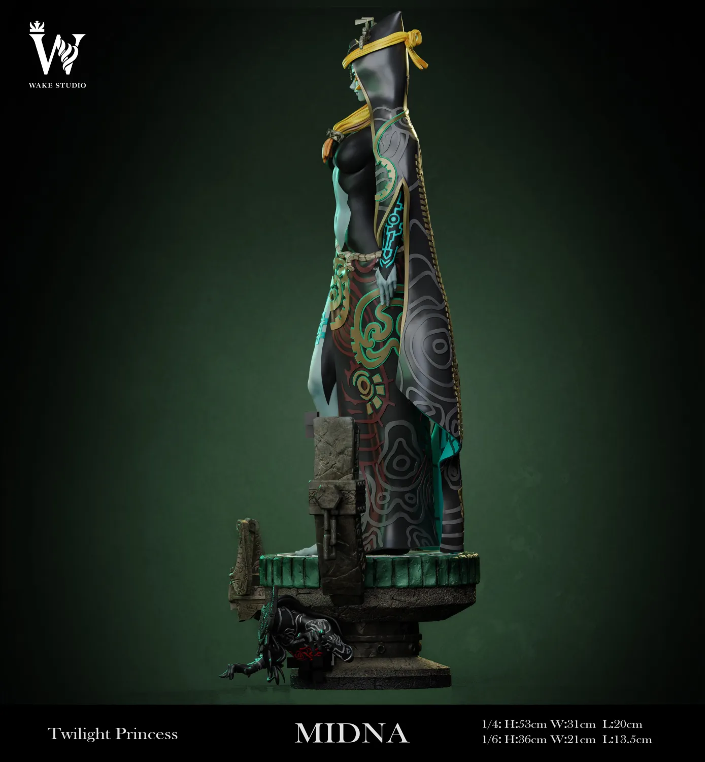 Wake Studio - The Legend of Zelda Adult Midna Statue 
