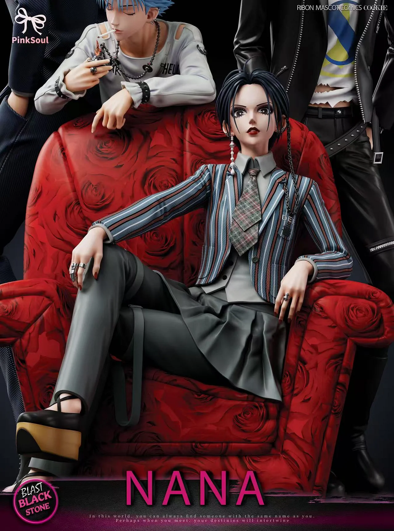 PinkSoul Studio - NANA - Blast/Black stones Statue(GK)