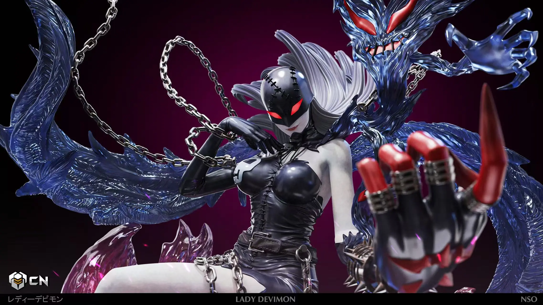 Crazy Nest Studio - Digimon Lady Devimon Devil's Temptation Statue(GK)