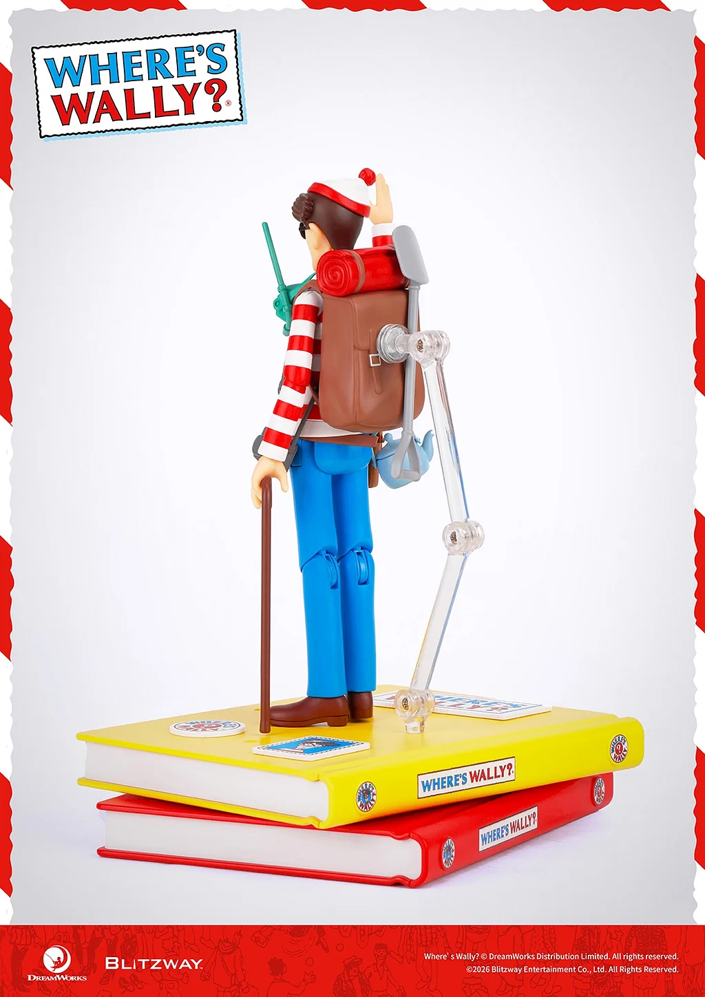 BLITZWAY - Where's Wally? Action Figure Licensed 