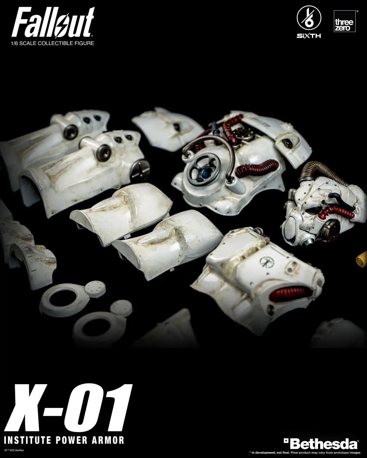 Threezero - Fallout 1/6 X-01 Institute Power Armor 3Z10030W0 (Licensed)Statue(GK) 