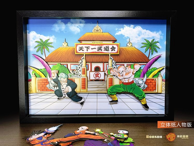  Dragon Ball - 3D Decorative Paint of World Martial Arts Tournament Painting Scene，Mystical Art Studio -KWII-GK
