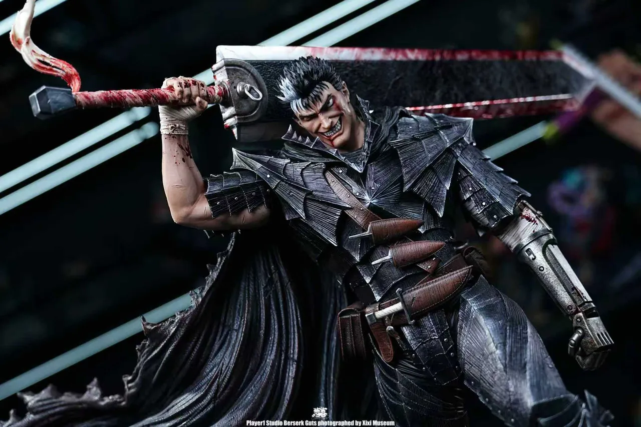Player 1 Studio - GUTS AND THE BERSERKER ARMOUR Berserk Statue 