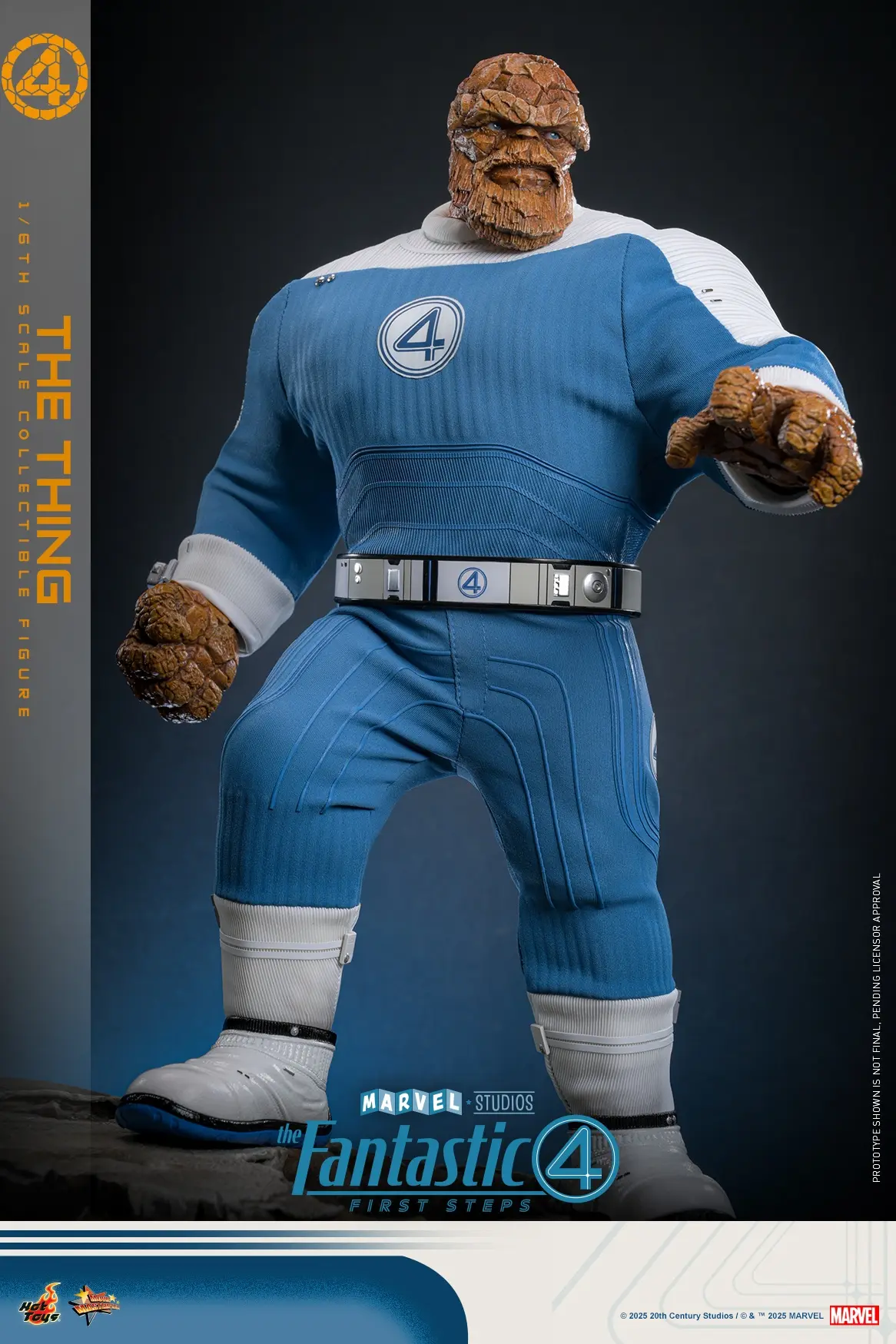 Hottoys - The Fantastic Four: First Steps Galactus Jumbo Sofvi Figure & The Thing SMS001J MMS813 (Licensed)1/6 Statue(GK)