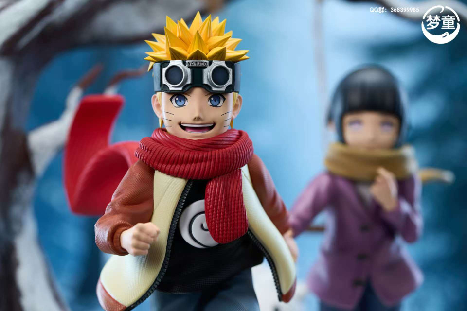 Naruto childhood Naruto & Hinata Statue(GK)-Meng Tong Studio Pre-sale