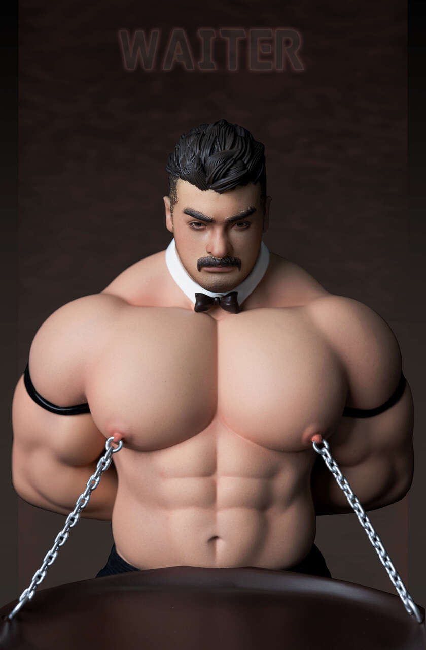 1/6 Waiter 001 Statue(GK) (Adult 18+)-AOG Studio