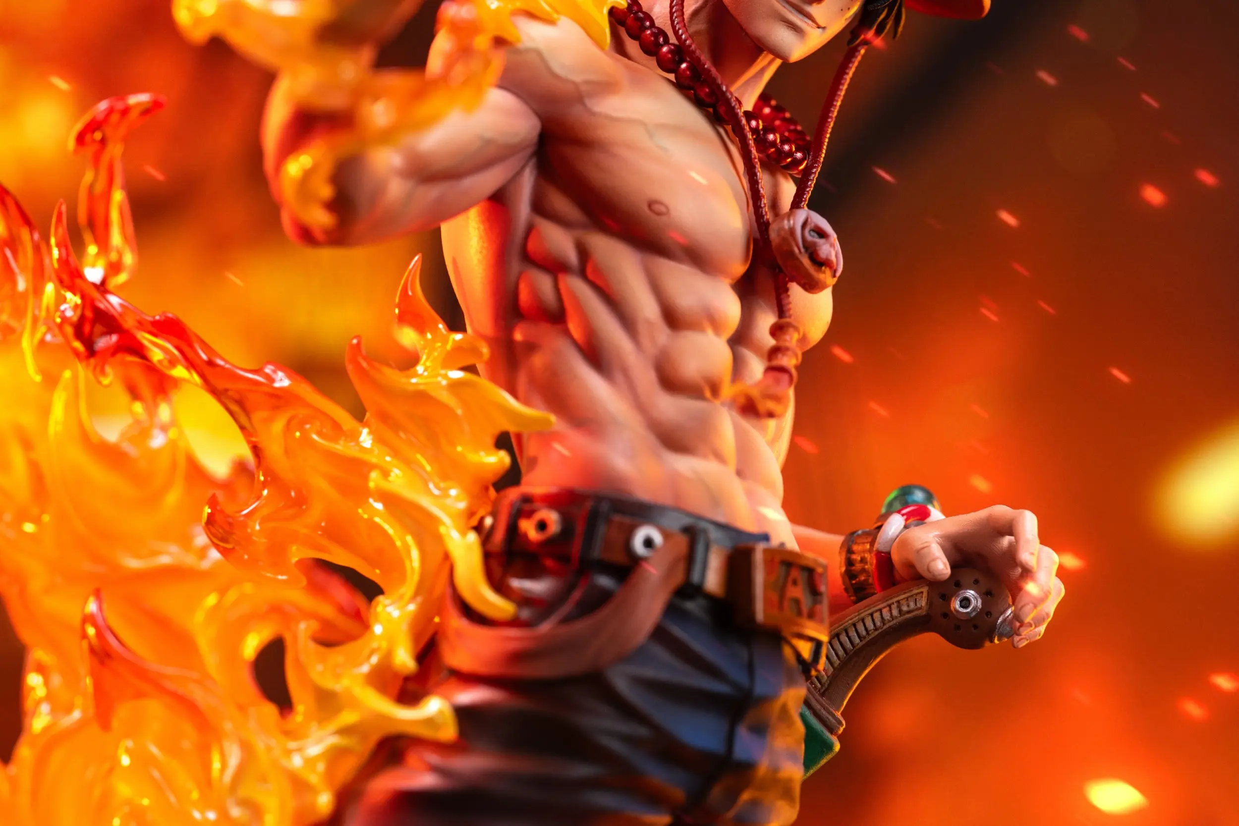 SY Studio- One Piece Fire Fist Ace Statue(GK)