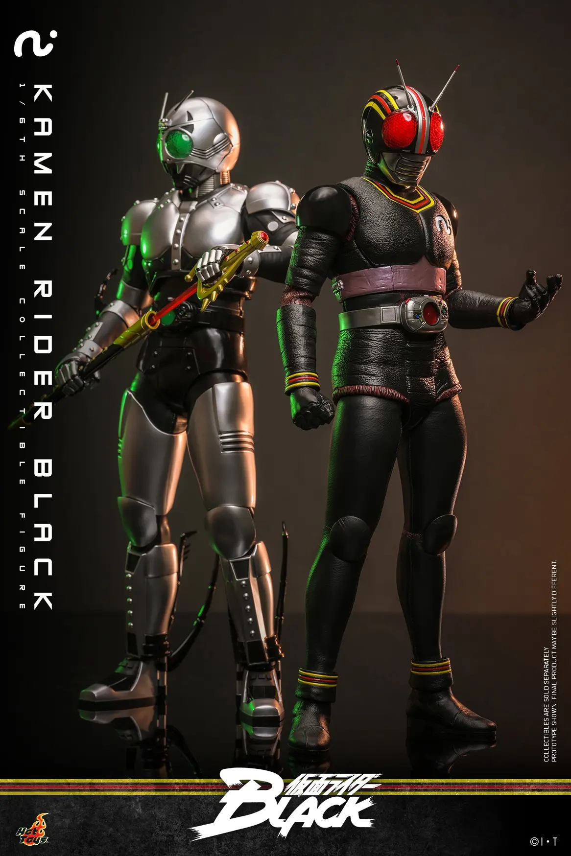 Hottoys -  Kamen Rider Black & Shadow Moon & Battle Hopper 1/6th scale TMS158 TMS159 TMS161 (Licensed) Statue(GK)