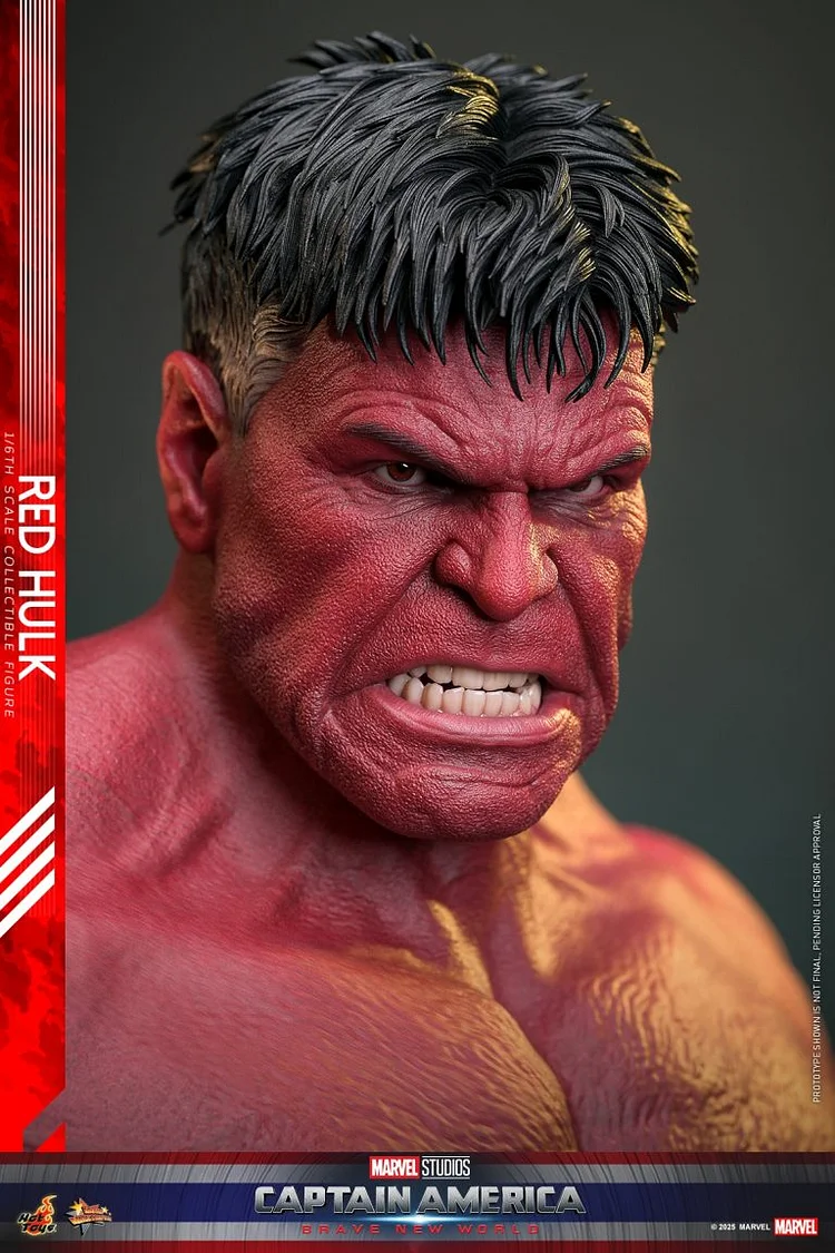 Marvel Captain America: Brave New World Red Hulk 1/6 scale action figure MMS797 (authorized)soldier statue GK-KWII-GK