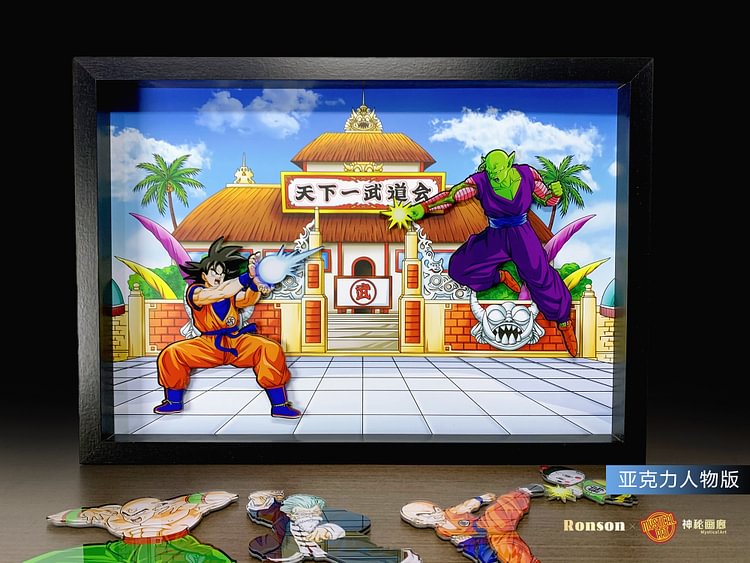  Dragon Ball - 3D Decorative Paint of World Martial Arts Tournament Painting Scene，Mystical Art Studio -KWII-GK