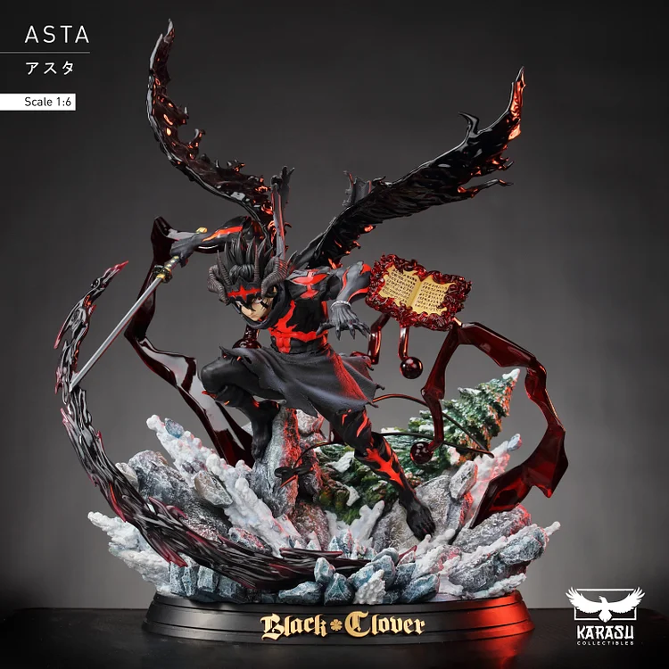 Black Clover Asta with LED  1/6 scale statue (GK) Figure-Karasu Collectibles Studio Pre-sale
