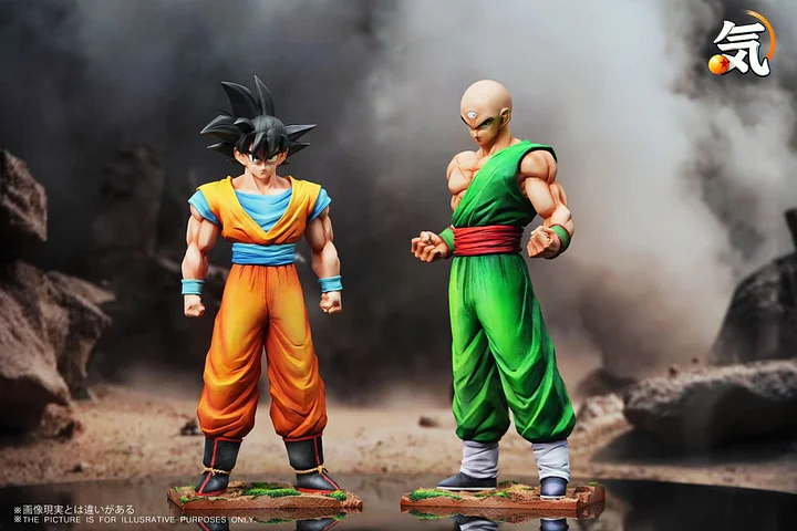 KI Studio - Dragon Ball Son Goku X Tien Shinhan  Statue 
