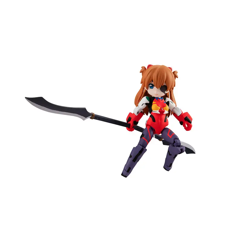 MegaHouse - Desktop Army Rebuild of Evangelion Asuka Langley Shikinami & Evangelion Unit-02 (Licensed)Statue(GK)