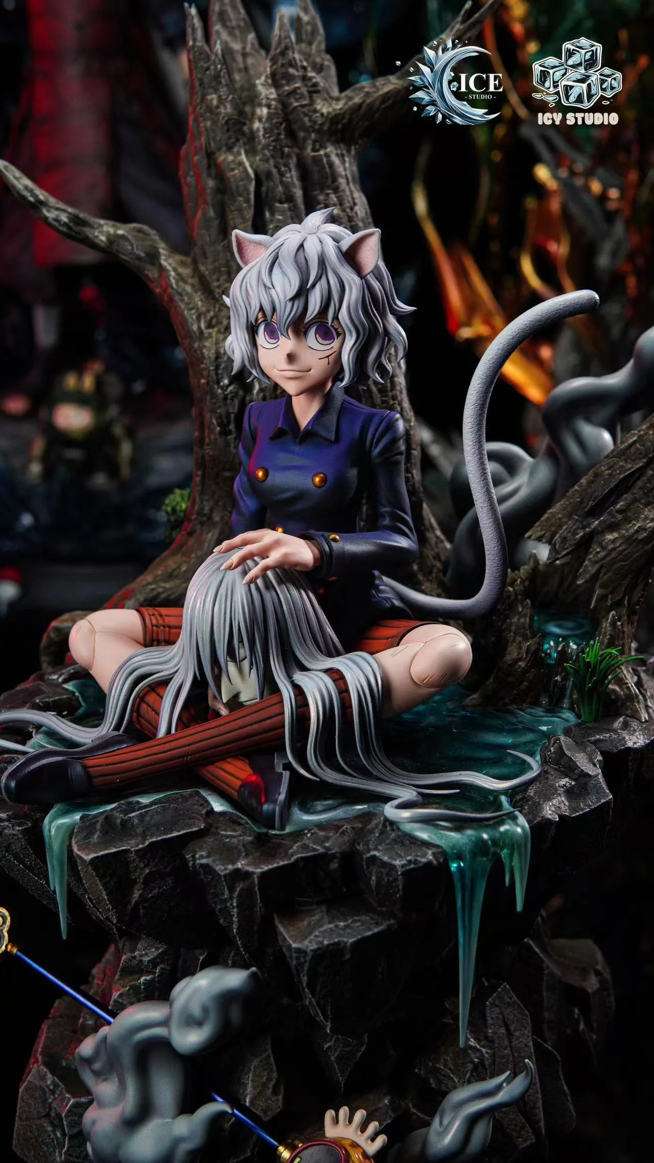 Ice Studio X Icy Studio -Hunter x Hunter  Neferpitou X Kaito Statue(GK)