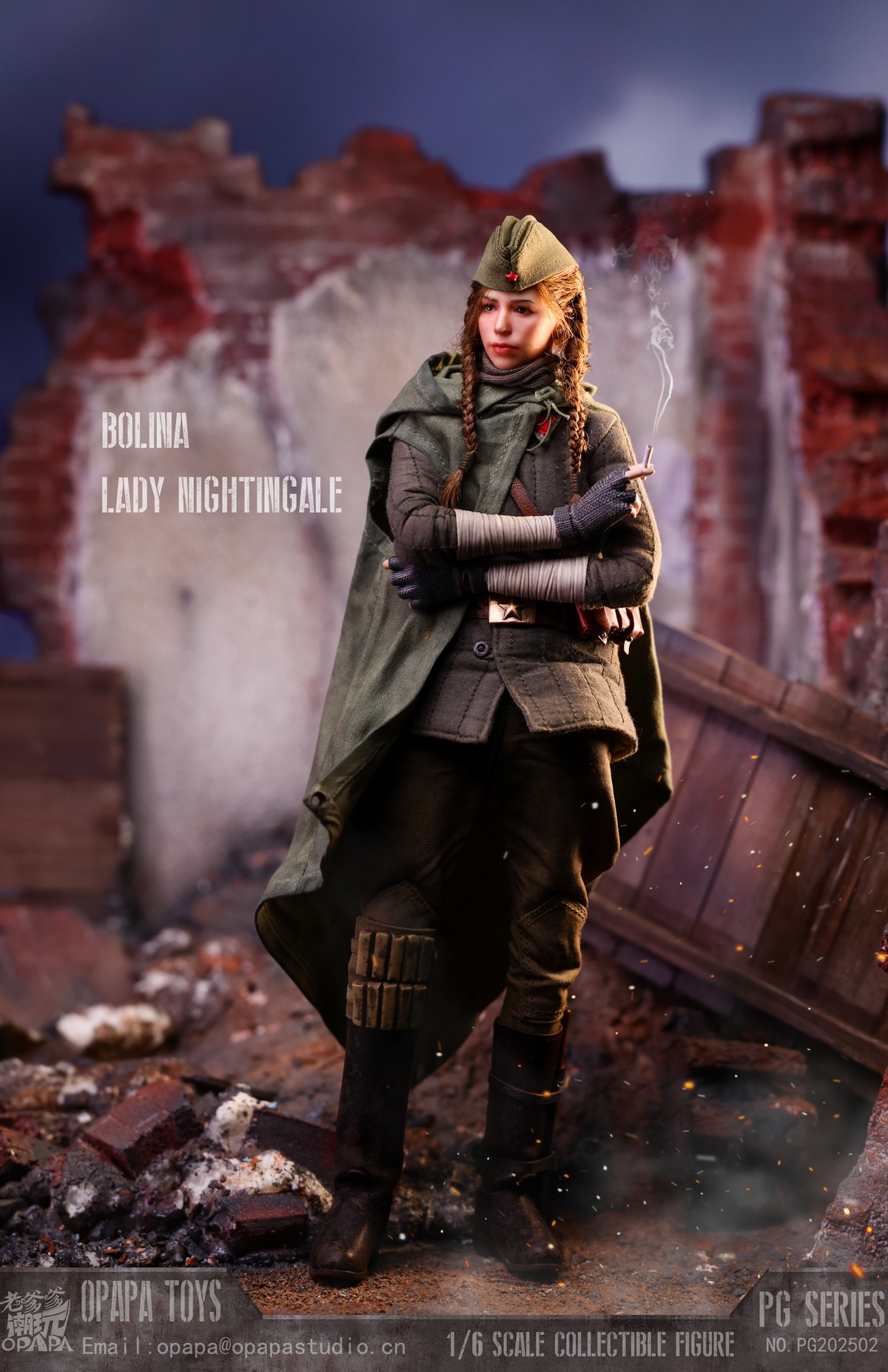 Call of Duty 1/6 Polina Lady Nightingale Winter Version PG202502 Summer Version PG202504 Luxry Version PG202505-OPAPA TOYS -KWII-GK
