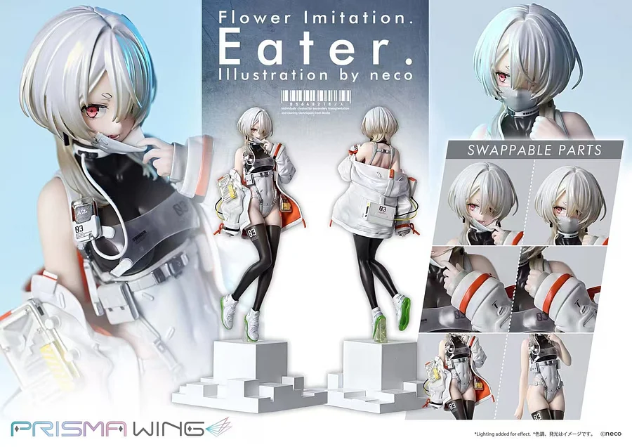 Prisma Wing Studio - 1/7 neco Flower Imitation Eater PVC Statue 