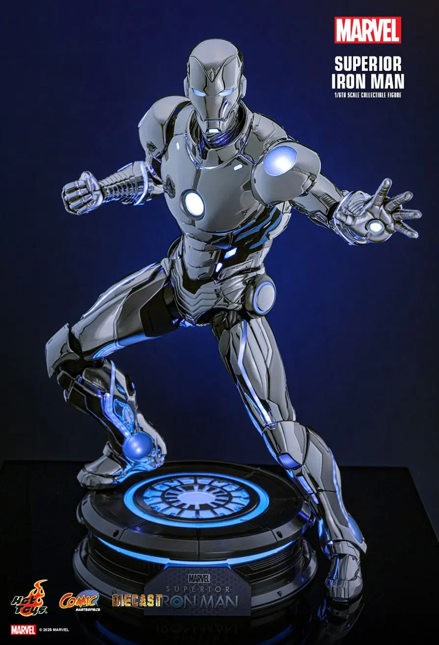 Hottoys - Marvel Comics Superior Iron Man 1/6th scale Collectible Figure CMS026D73 (Licensed)Statue(GK)