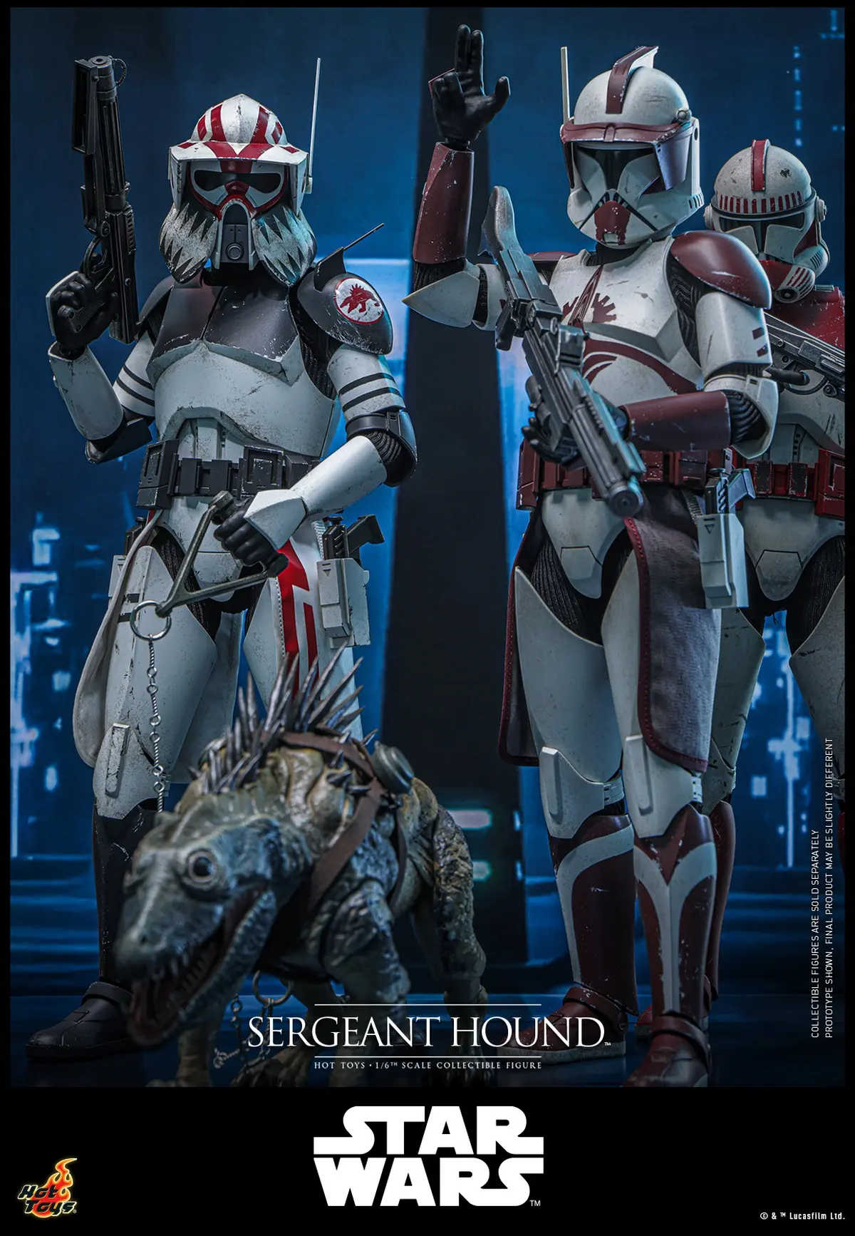 Hottoys - Sergeant Hound 1/6 Scale Collectible Figure TMS167 (Licensed) Statue(GK)