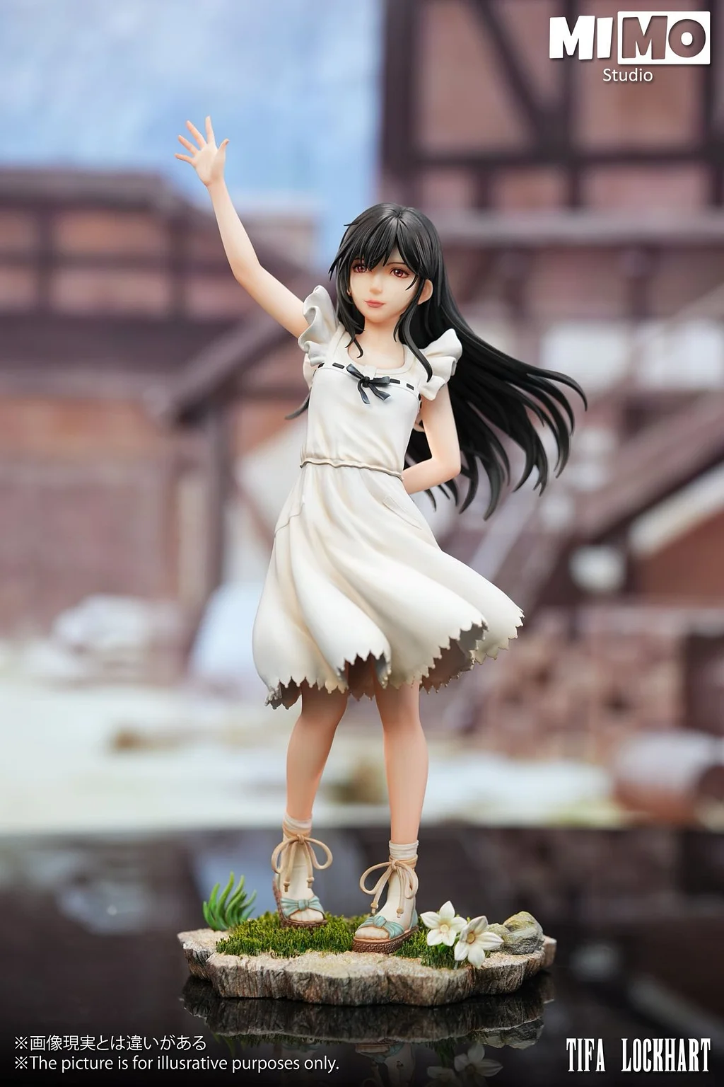 Mimo Studio - Young Tifa Final Fantasy Statue 