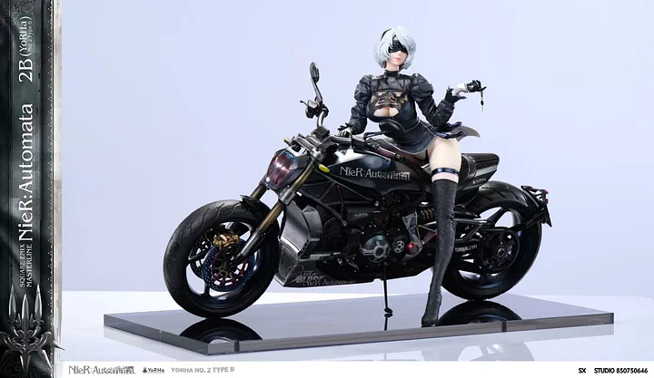 Aetheria Studio & SX Studio - Motorcycle NieR 2B Statue 