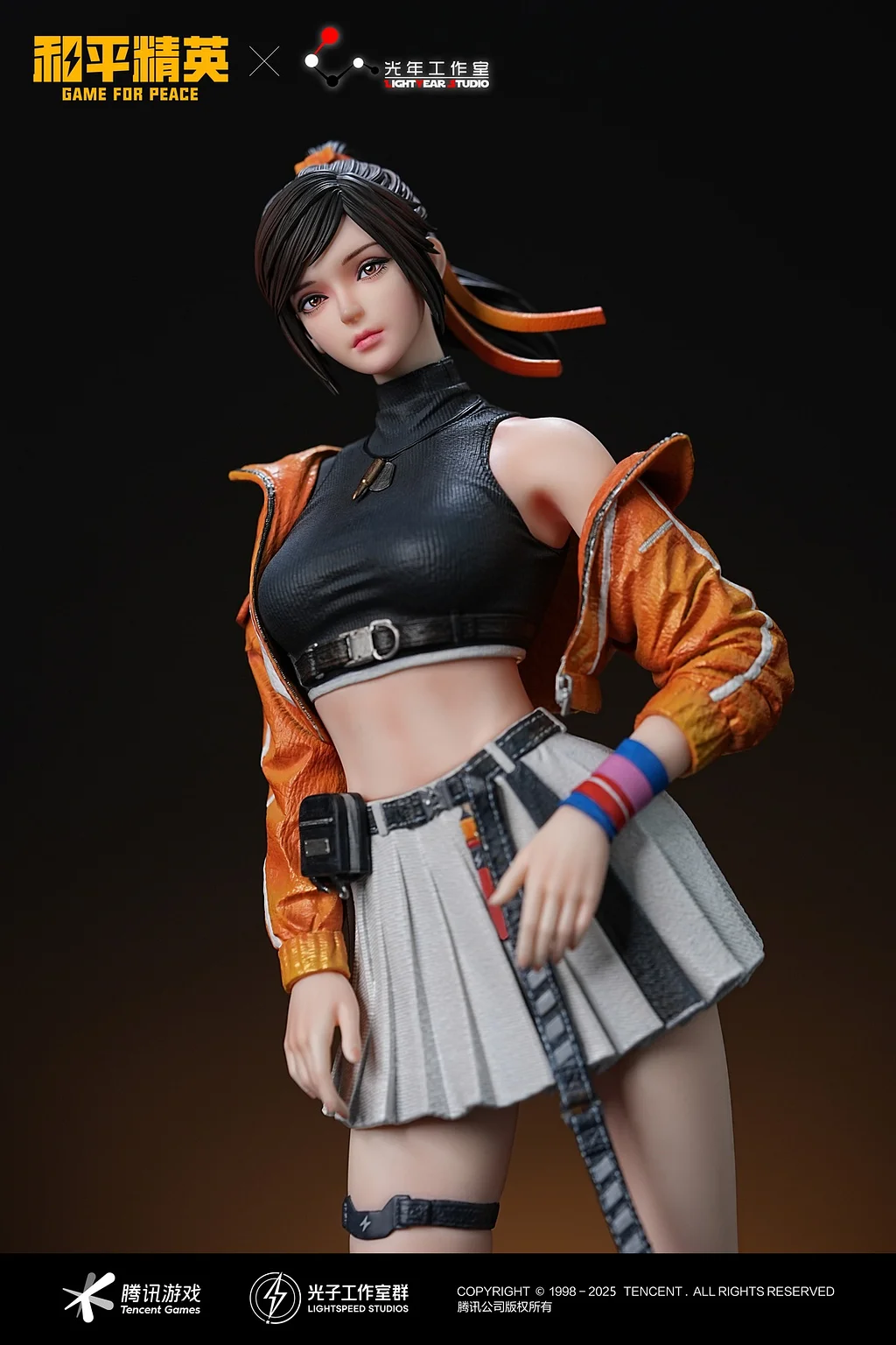 Light Year Studios-Jili & Helmet Man – PUBG Resin Statue