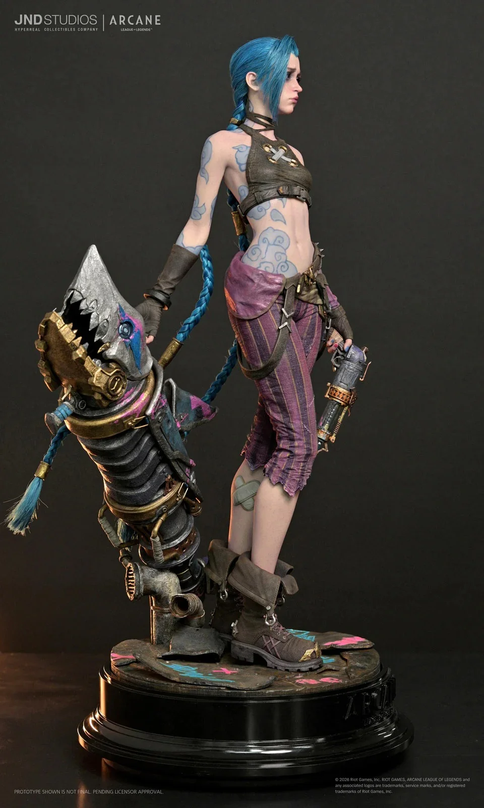 JND Studio - JINX of Arcane: League of Legends  Statue HMS-028 Licensed 