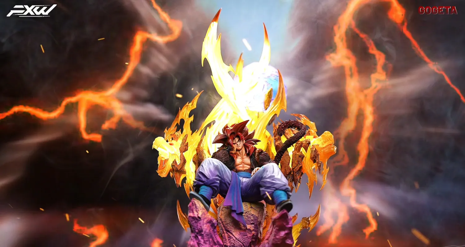 FXW Studio - Dragon Ball Super Saiyan 4 Gogeta Statue