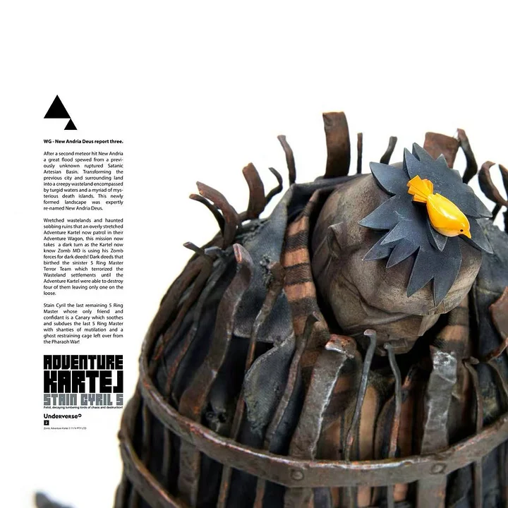 UNDERVERSE - Adventure Kartel 5 Ring Master – Stain Cyril 1/6 Action Figure (Licensed) 