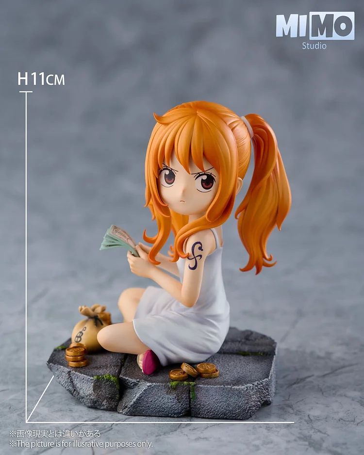 ONE PIECE Childhood Nami Statue (GK) Figure-Mimo Studio Pre-sale