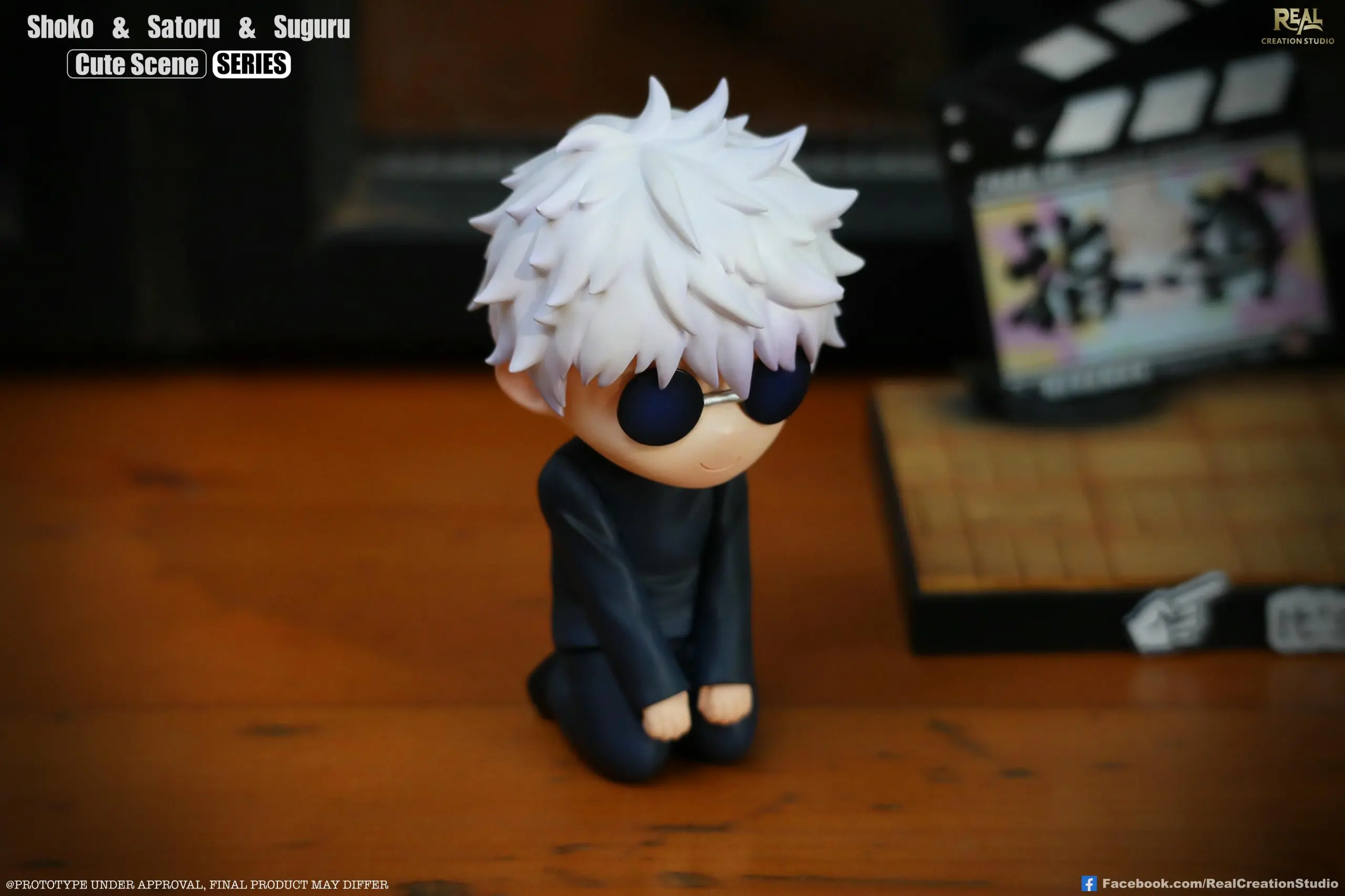 Real Creation Studio - Jujutsu Kaisen Chibi Scene Series #5 Trio Gojo & Geto & Shoko Statue(GK)