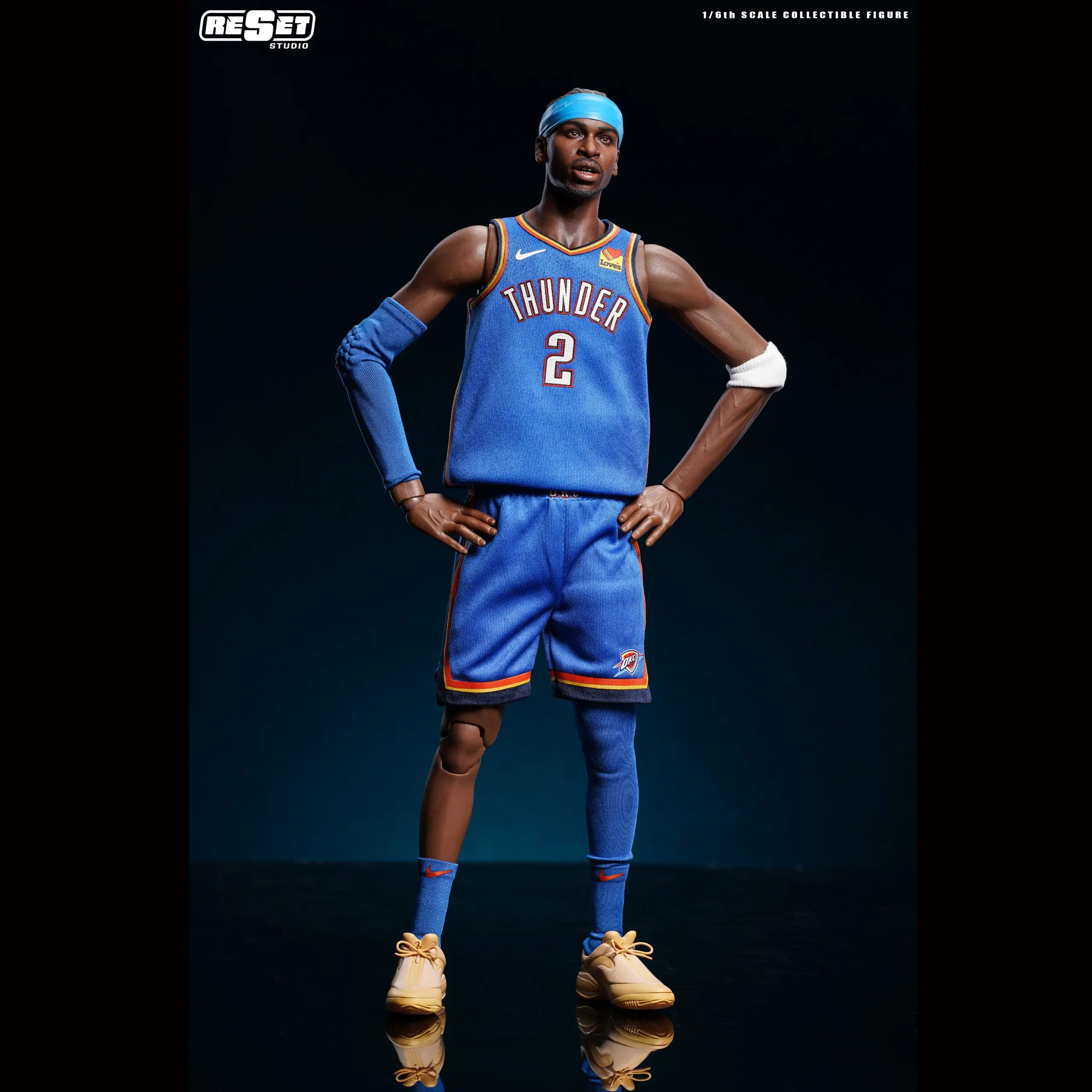 Reset Studio - NBA Oklahoma City Thunder's Alexander 1/6th Scale Collectible Action Figure Set