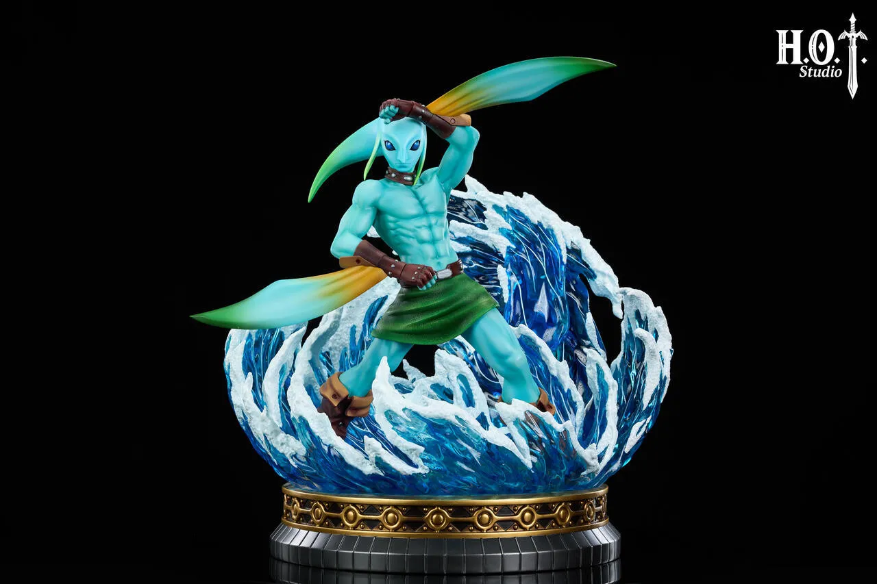 HOT Studio - Link Zora Form Link Figure The Legend of Zelda Statue