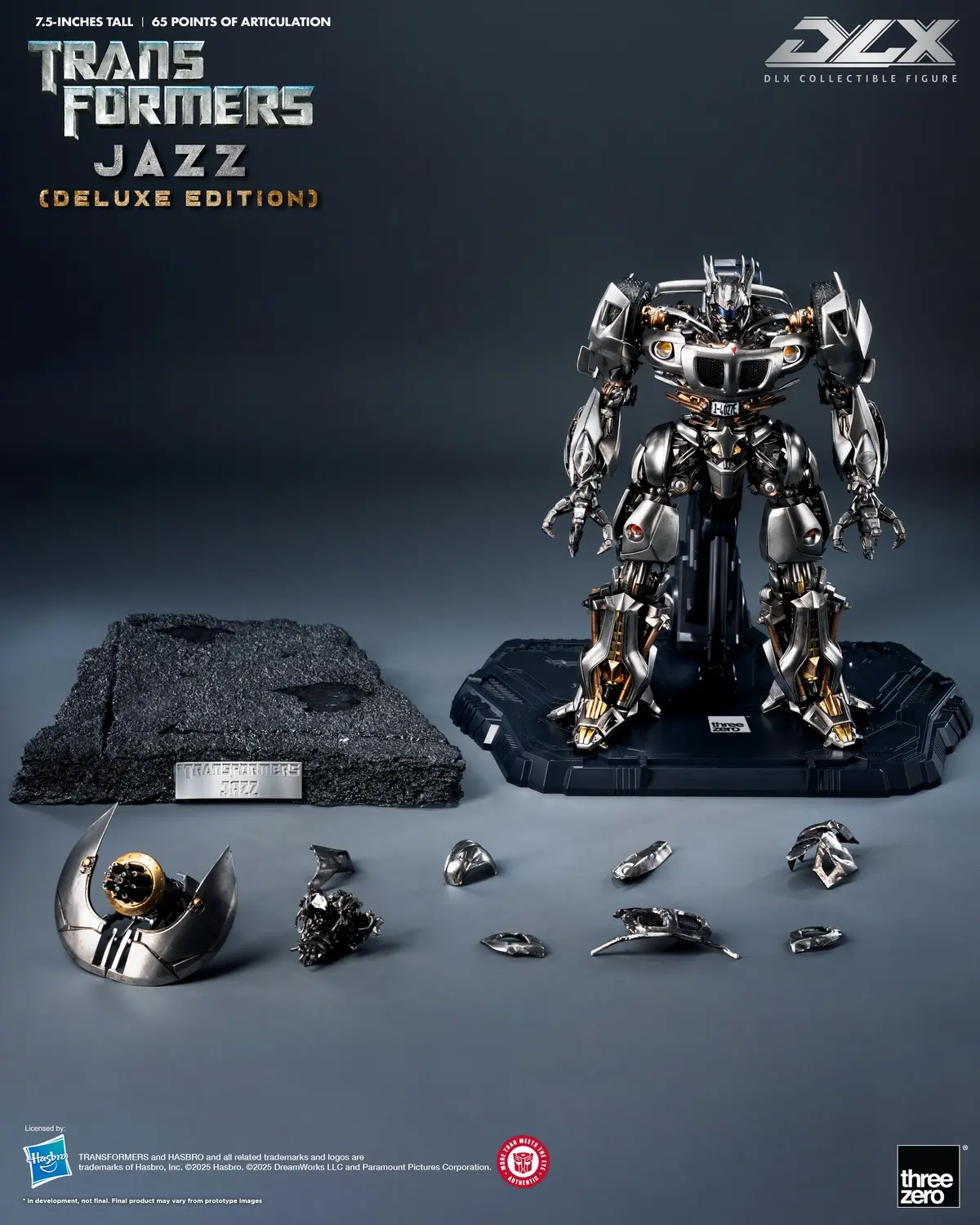 Threezero - Transformers DLX Jazz 3Z09000W0 3Z10460W0 (Licensed) Statue(GK)
