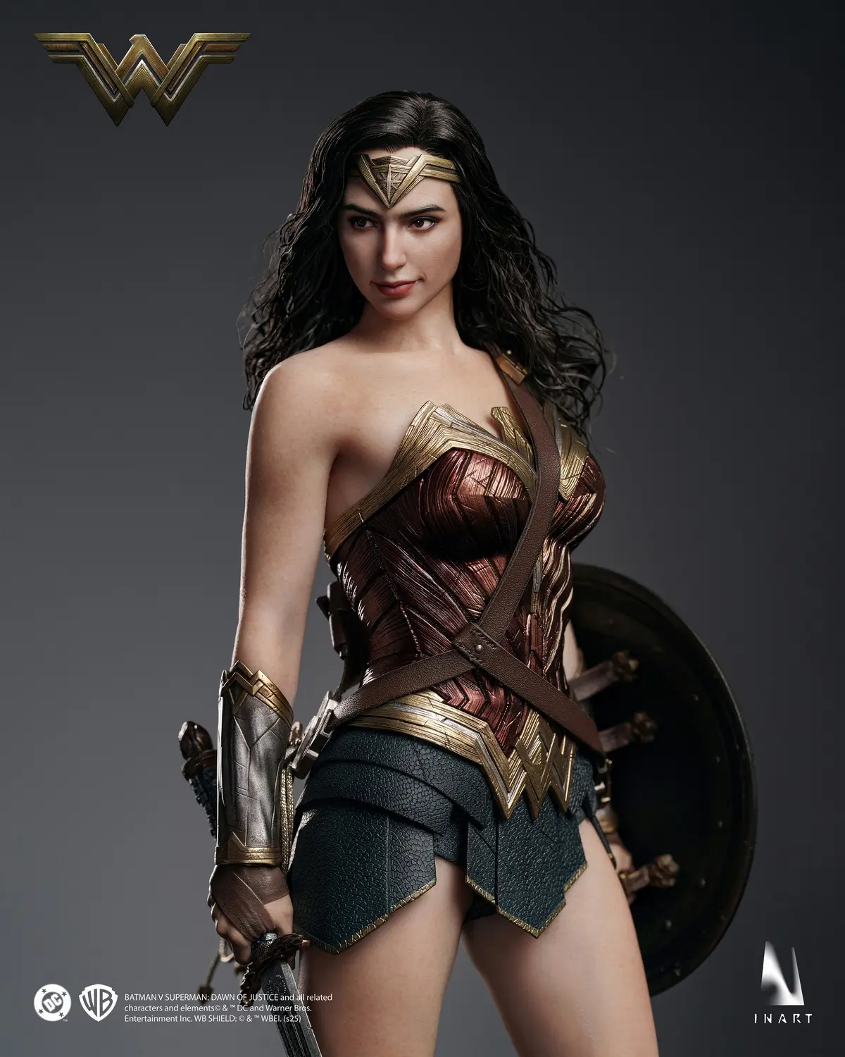 INART Studio - Batman v Superman: Dawn of Justice Wonder Woman (Licensed)Statue(GK)