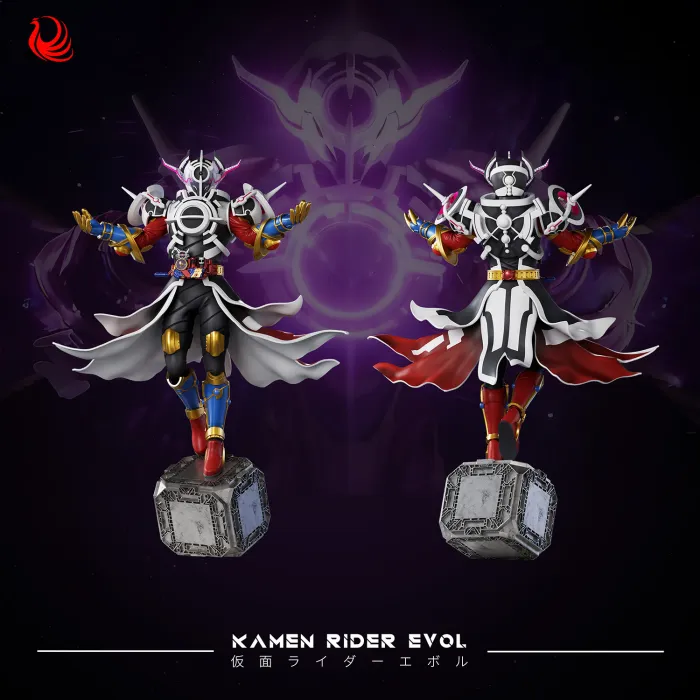 Wan Guan Zao Wu Studio - Kamen Rider 01 Evol Statue