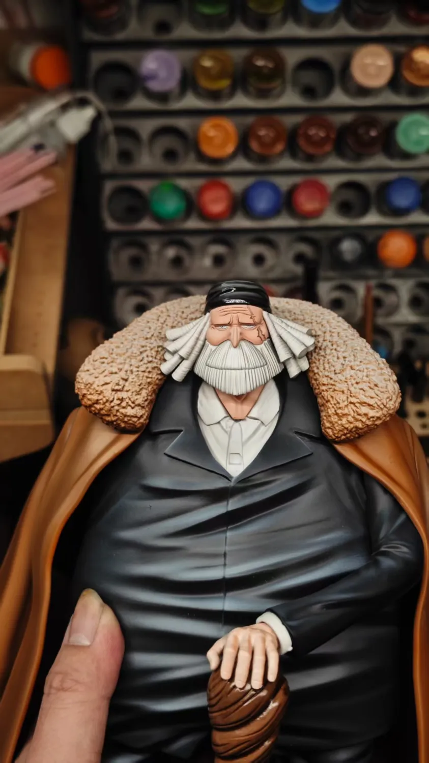 Long Hu Studio - One Piece Five Elders X Imu Statue 